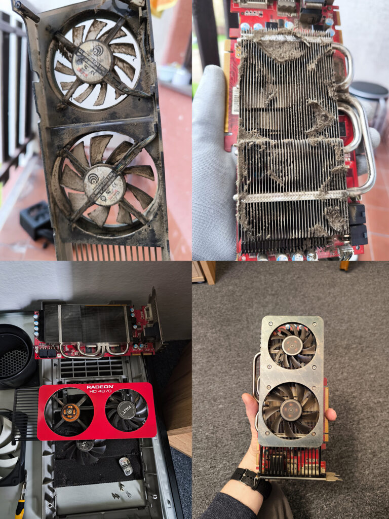 Oprava a cisteni GPU